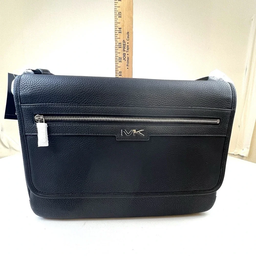 Michael Kors Men's Malone Messenger/Laptop Bag Black